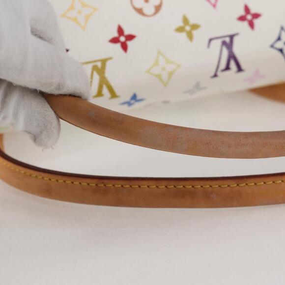 LOUIS VUITTON Monogram Multicolor Beverly GM Hand Bag White M40201 - Picture 8 of 16